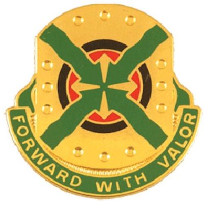 Знак 264-го инженерного полка.