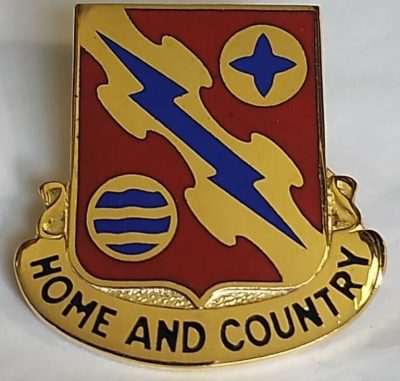 Знак 265-го дивизиона противовоздушной обороны.