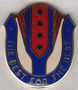 Знак 315-го батальона поддержки армии.