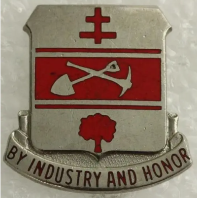 Знак 317-го инженерного батальона.