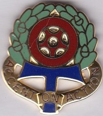 Знак 319-го транспортного батальона.