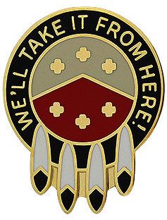 Знак 319-го батальона поддержки.