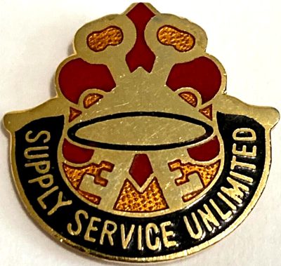 Знак 277-го батальона снабжения и обслуживания.