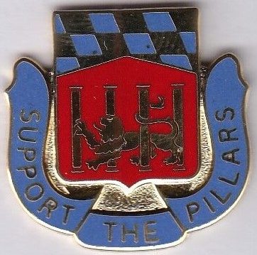 Знак 282-го батальона поддержки армии.