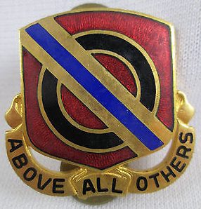 Знак 287-го дивизиона полевой артиллерии. 