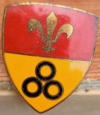 Знак 288-го дивизиона полевой артиллерии.