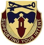 Знаки 292-го батальона поддержки.