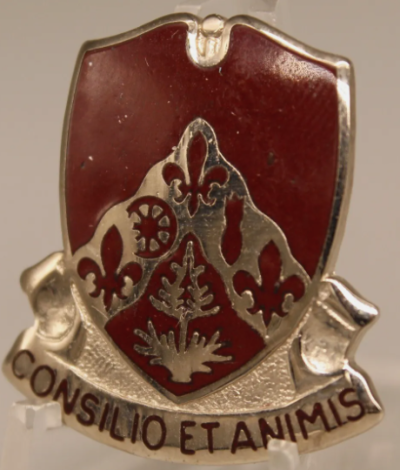 Знак 328-го батальона поддержки.