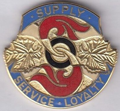 Знак 300-го батальона поддержки армии.