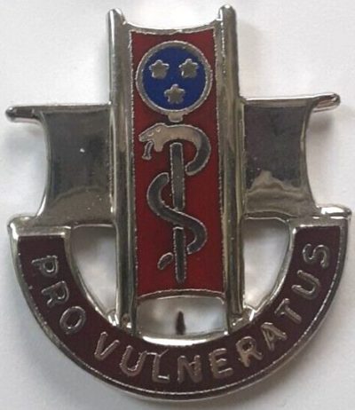 Знак 300-го госпиталя боевой поддержки.