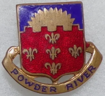 Знак 300-го дивизиона полевой артиллерии.