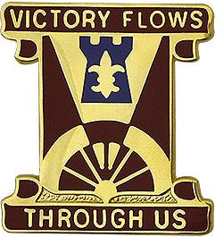 Знак 334-го транспортного батальона.