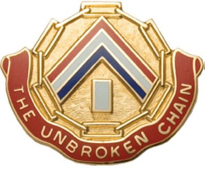 Знак 301-го батальона поддержки.