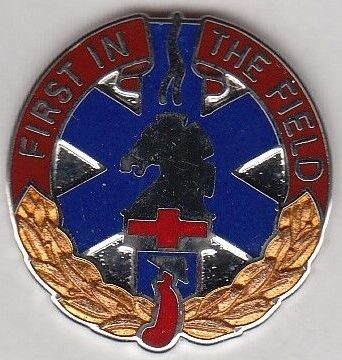 Знак 302-го полевого госпиталя.