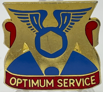 Знак 302-го батальона технического обслуживания.