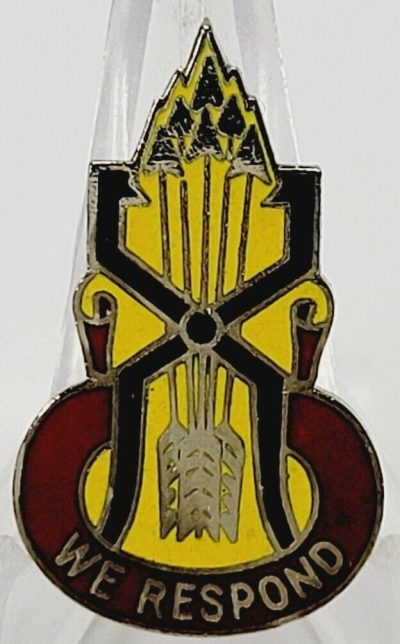 Знак 335-го батальона технического обслуживания.