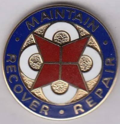 Знак 302-го транспортного батальона.