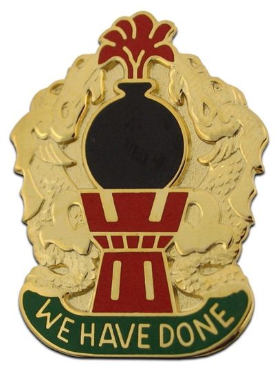 Знак 336-го батальона поддержки.