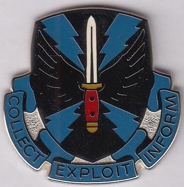 Знак 337-го батальона военной разведки. 