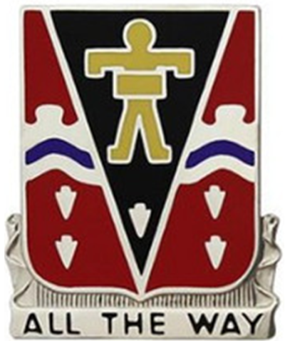 Знак 509-го парашютно-пехотного полка.