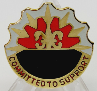 Знак 387-го ремонтного батальона.