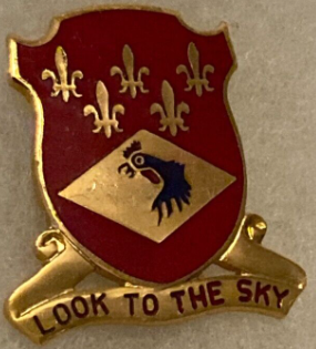 Знак 387-го зенитно-артиллерийского полка.