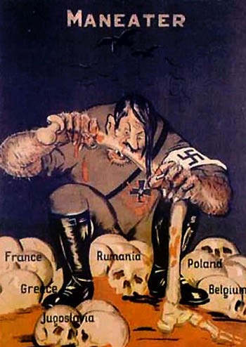 Сатирические плакаты.