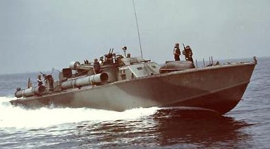 Торпедный катер PT-332 у Нью-Йорка. 1943 г.