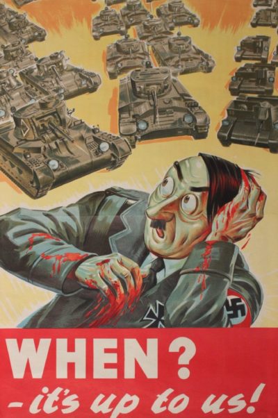 Сатирические плакаты.