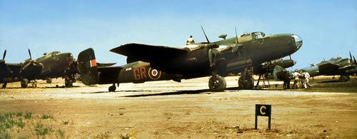 Польская эскадрилья в Лечче. Южная Италия 1944 г.