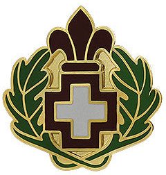 Знак 344-го госпиталя.