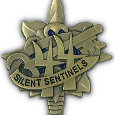 Знак 344-го батальона разведки.