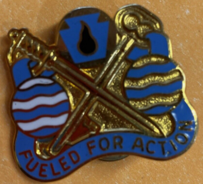 Знак 475-го квартирмейстерского батальона.