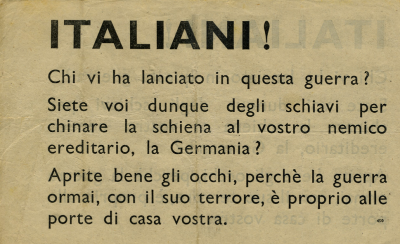Кто вовлек вас в эту войну?