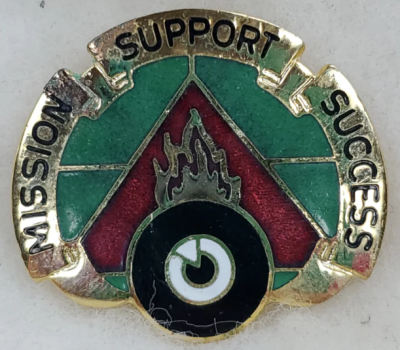 Знак 394-го артиллерийского батальона.