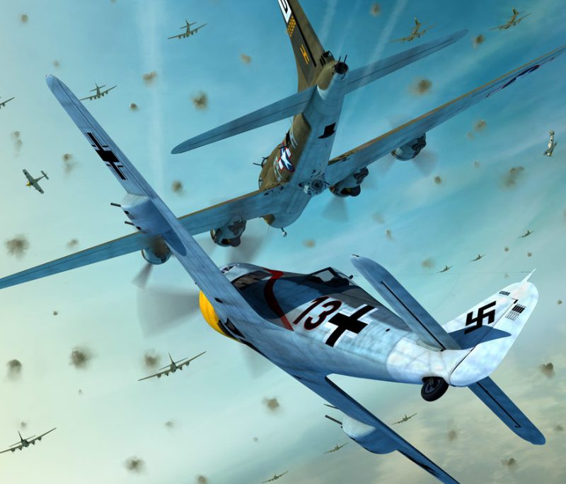 Художник Boucher Jerry. Битва за Британию.