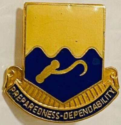 Знак 396-го квартирмейстерского батальона.