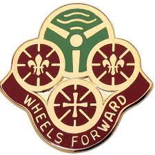 Знак 484-го транспортного батальона.