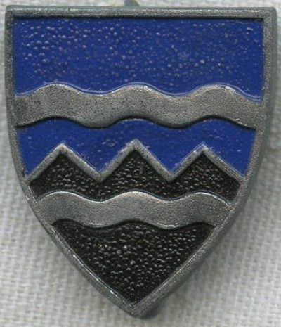 Знак 397-го пехотного полка.