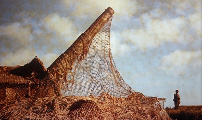 Береговая батарея у Кале. 1944 г.