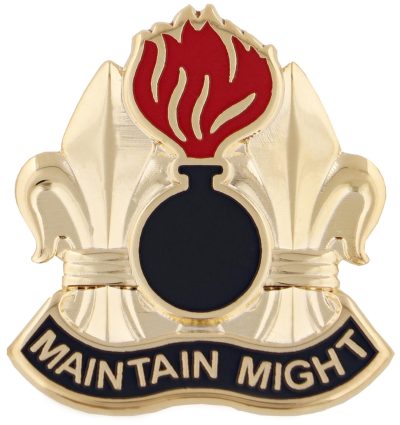 Знак 398-го армейского батальона поддержки.