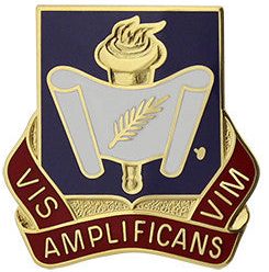 Знак 489-го батальона по гражданским вопросам.