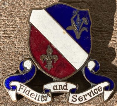 Знак 350-го пехотного полка.