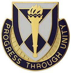 Знак 490-го батальона по гражданским вопросам.