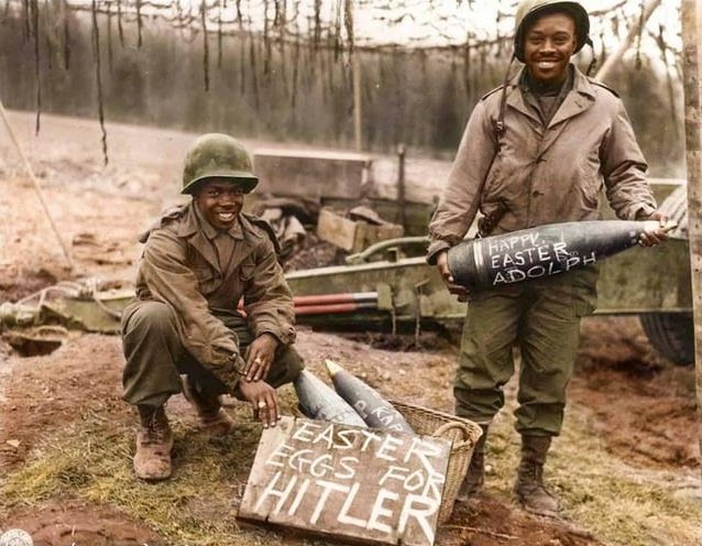 Американцы в Нормандии. 1944 г.