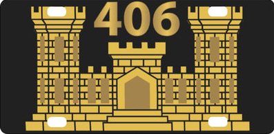 Знак 406-го инженерного батальона.