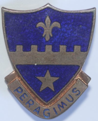 Знак 358-го пехотного полка.