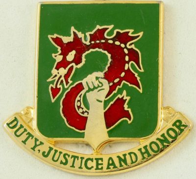 Знак 504-го батальона военной полиции.