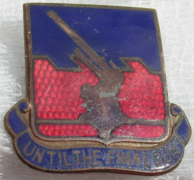 Знак 411-го зенитного дивизиона.