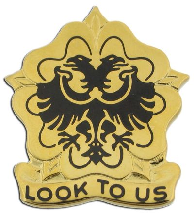 Знак 413-го армейского батальона поддержки.